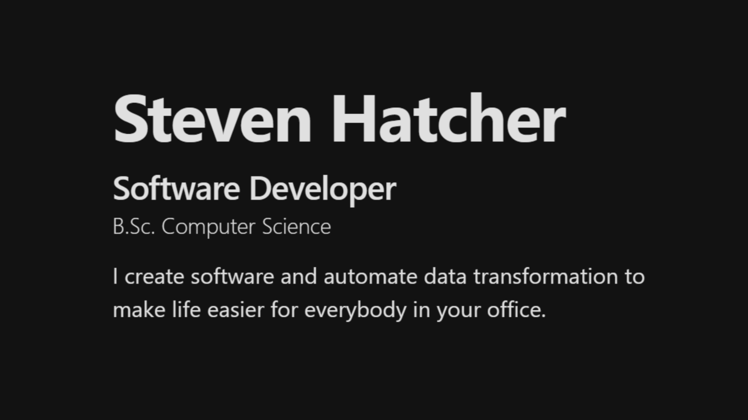 Steven Hatcher